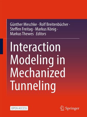 cover image of Interaction Modeling in Mechanized Tunneling